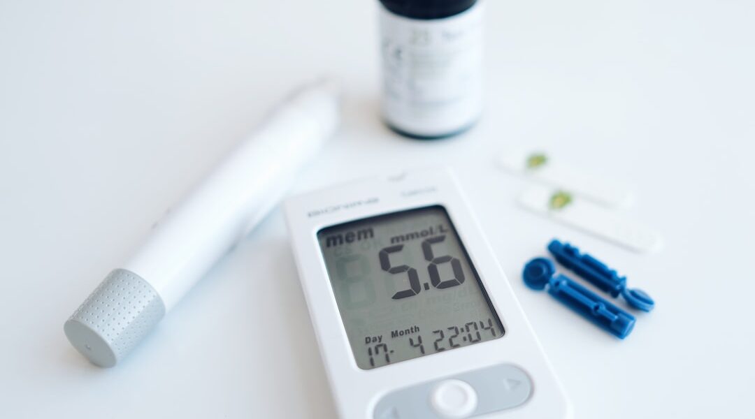 Photo diabetes treatment
