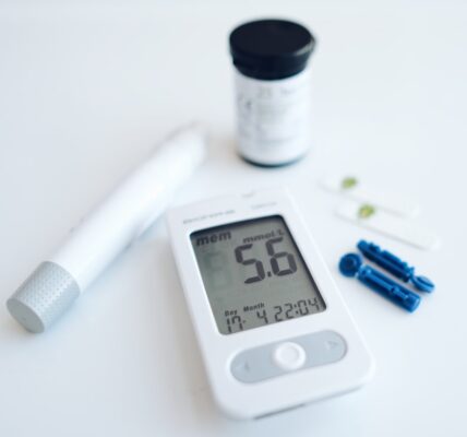 Photo diabetes treatment