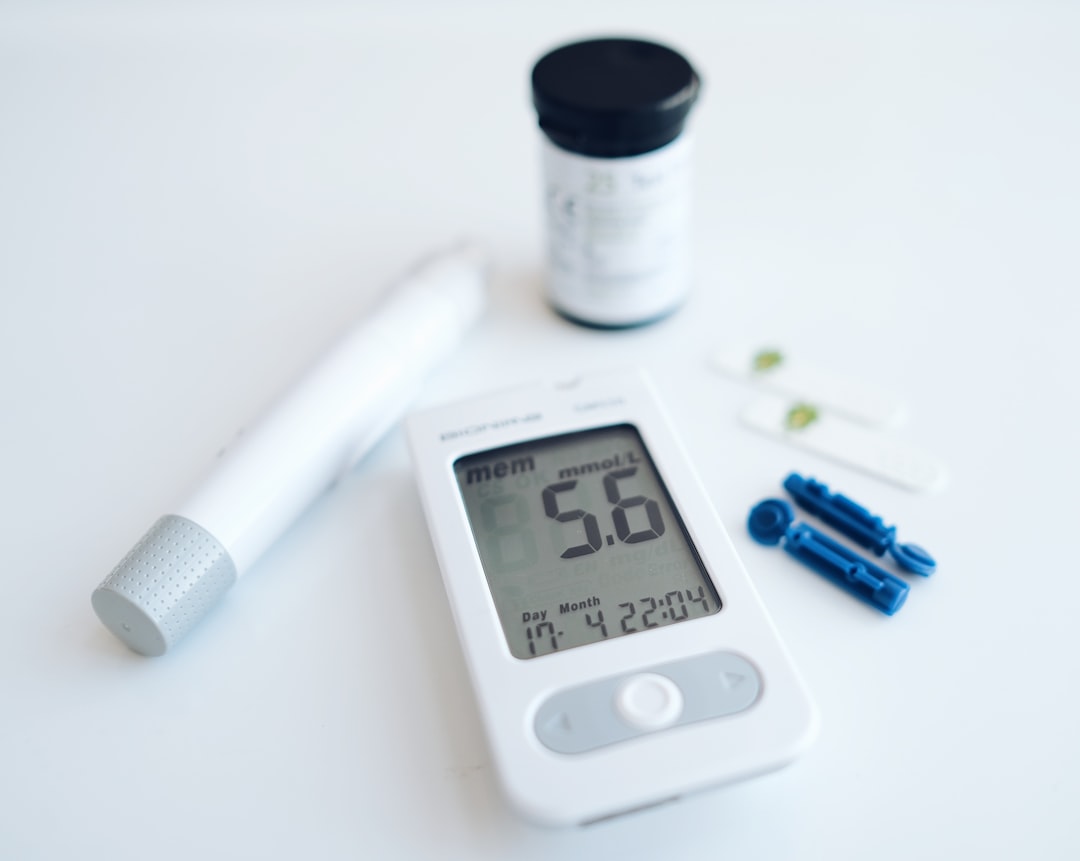 Photo diabetes treatment